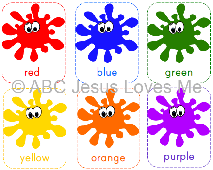 Teaching Colors | ABC Jesus Loves Me