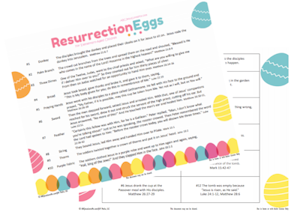 Resurrection Eggs:  Elementary