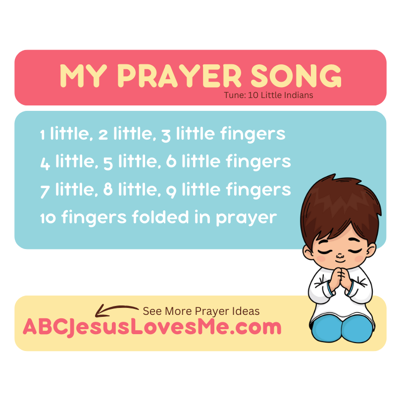 10 Finger Prayer Song