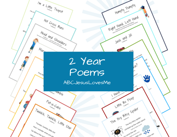 2 Year Poem Packet
