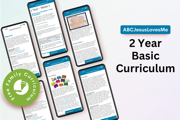 ABCJesusLovesMe 2 Year Basic Curriculum