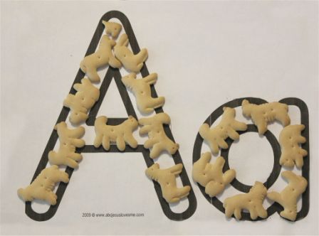 Letter Aa - Animal Crackers