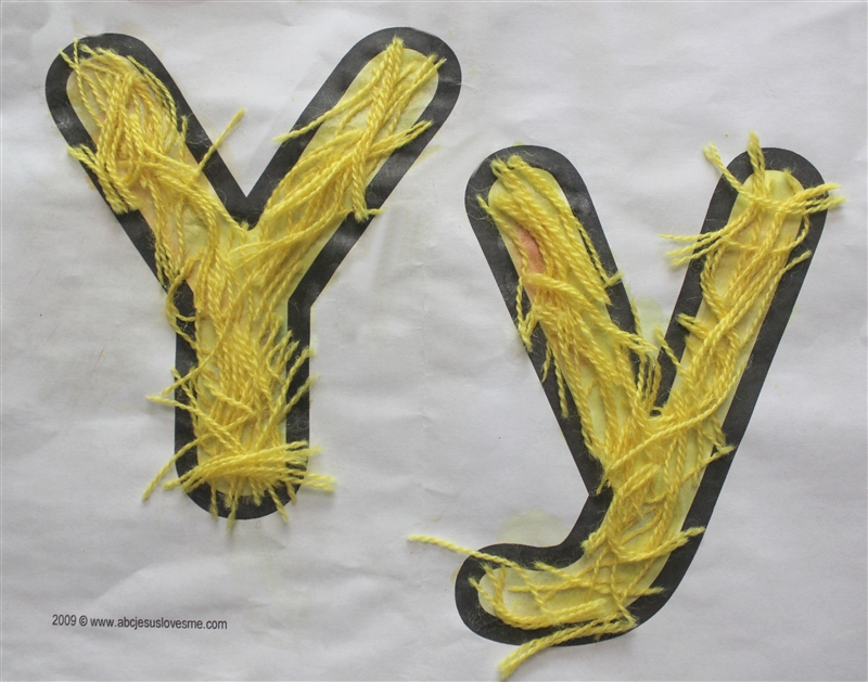 letter y activities for preschool