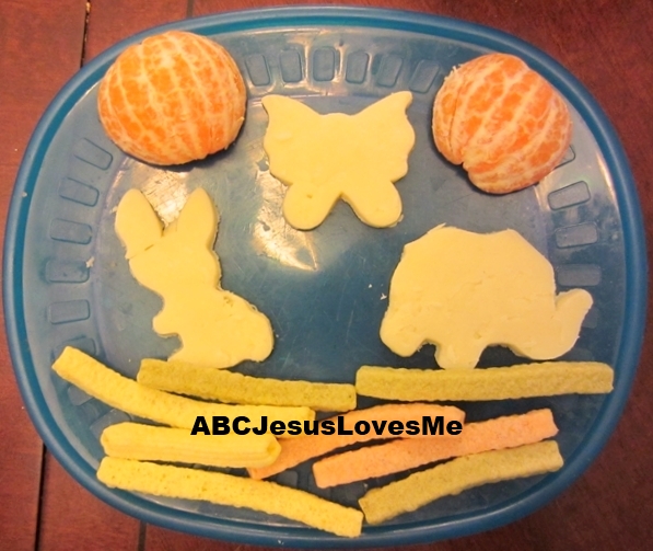 Day 6 Creation Snack for Toddlers