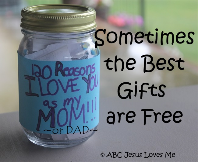 Father's Day Craft:  120 Reason I Love You