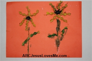 Noodle Flowers