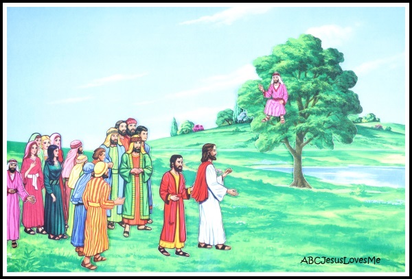 41 Coloring Pages Of Zacchaeus The Tax Collector  HD