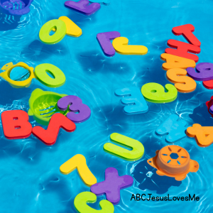Bath Letters and Numbers