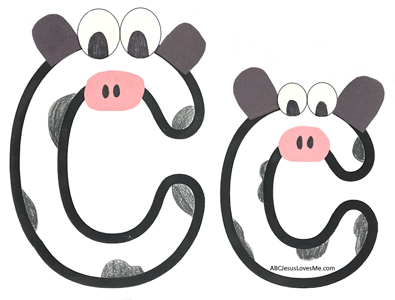 Letter C Cows