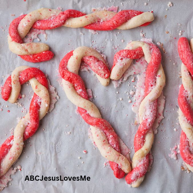Candy Cane Cookies
