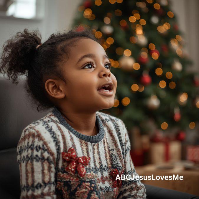 Child singing Christmas Songs