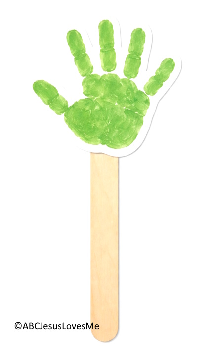 Handprint Palm Branch