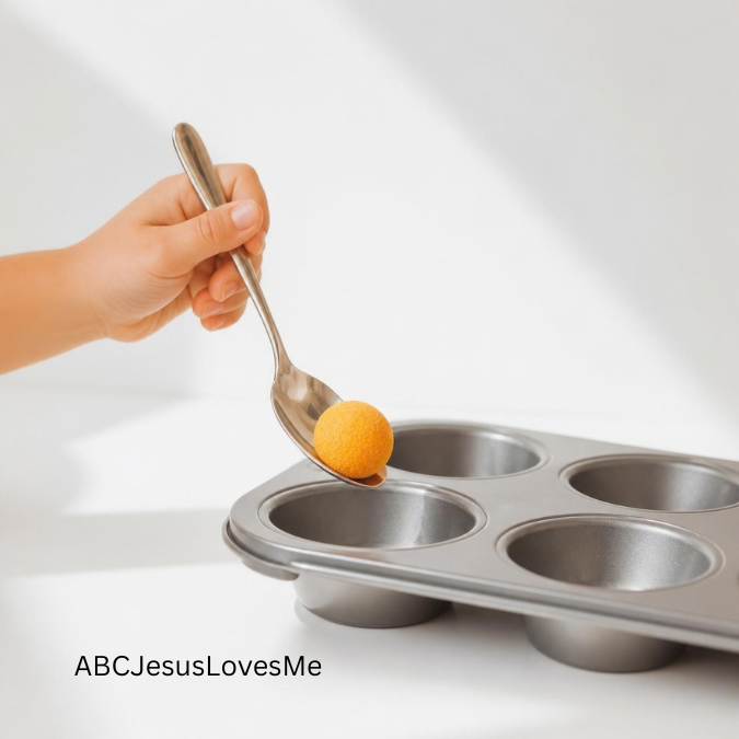 Muffin Tin with Ball