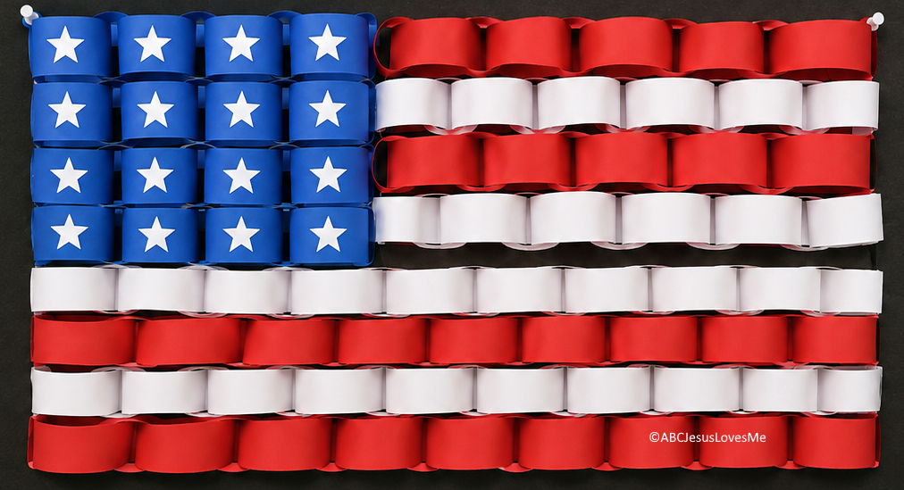 Paper Chain Flag
