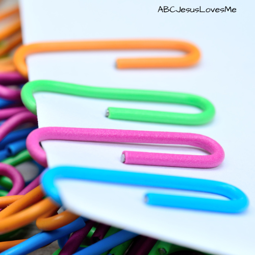 Paper Clips on Paper