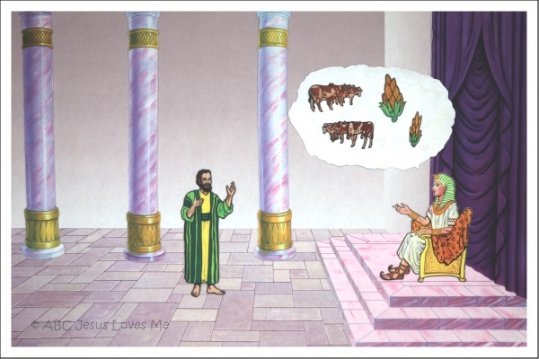 Pharaoh's Dreams Flannelgraph Bible Story