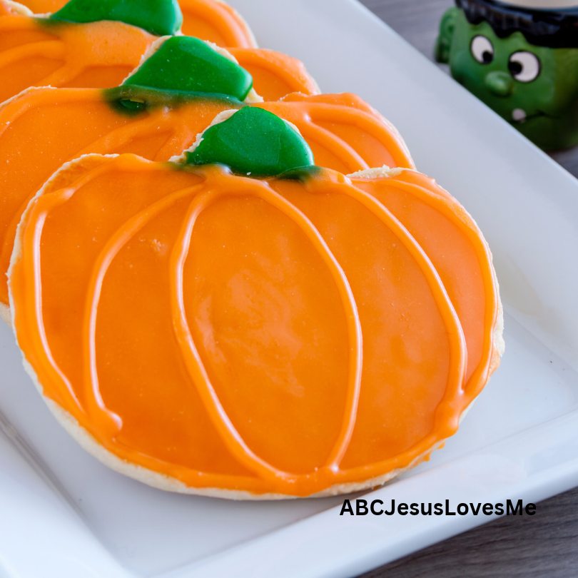 Pumpkin Sugar Cookies
