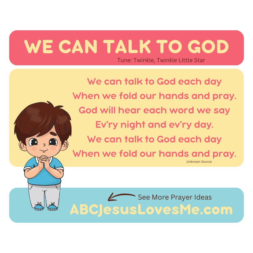 Talk to God Prayer Song