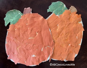 Torn Pumpkin Craft