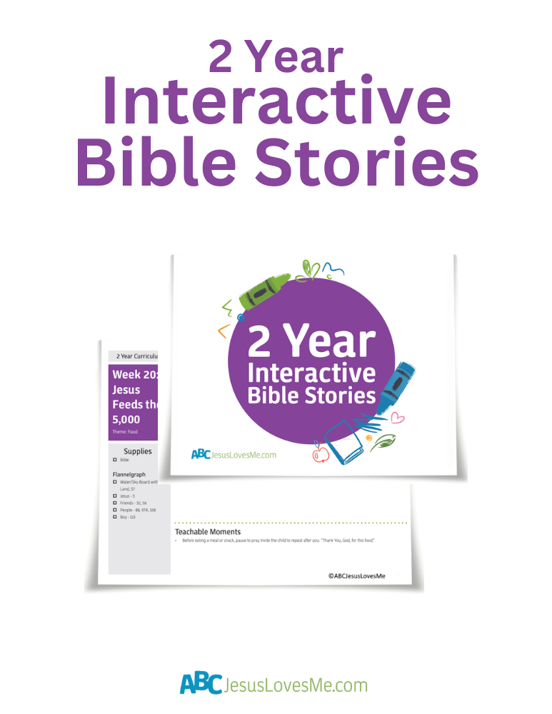 2 Year Interactive Bible Stories