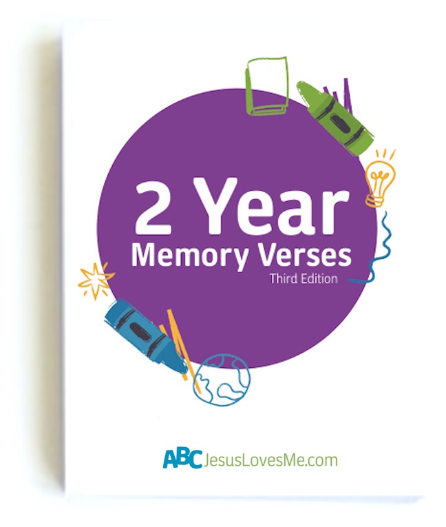 2 Year Memory Verse Packet