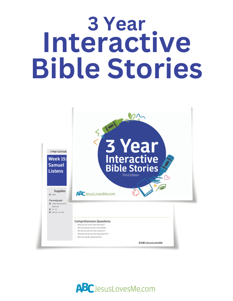3 Year Interactive Bible Stories