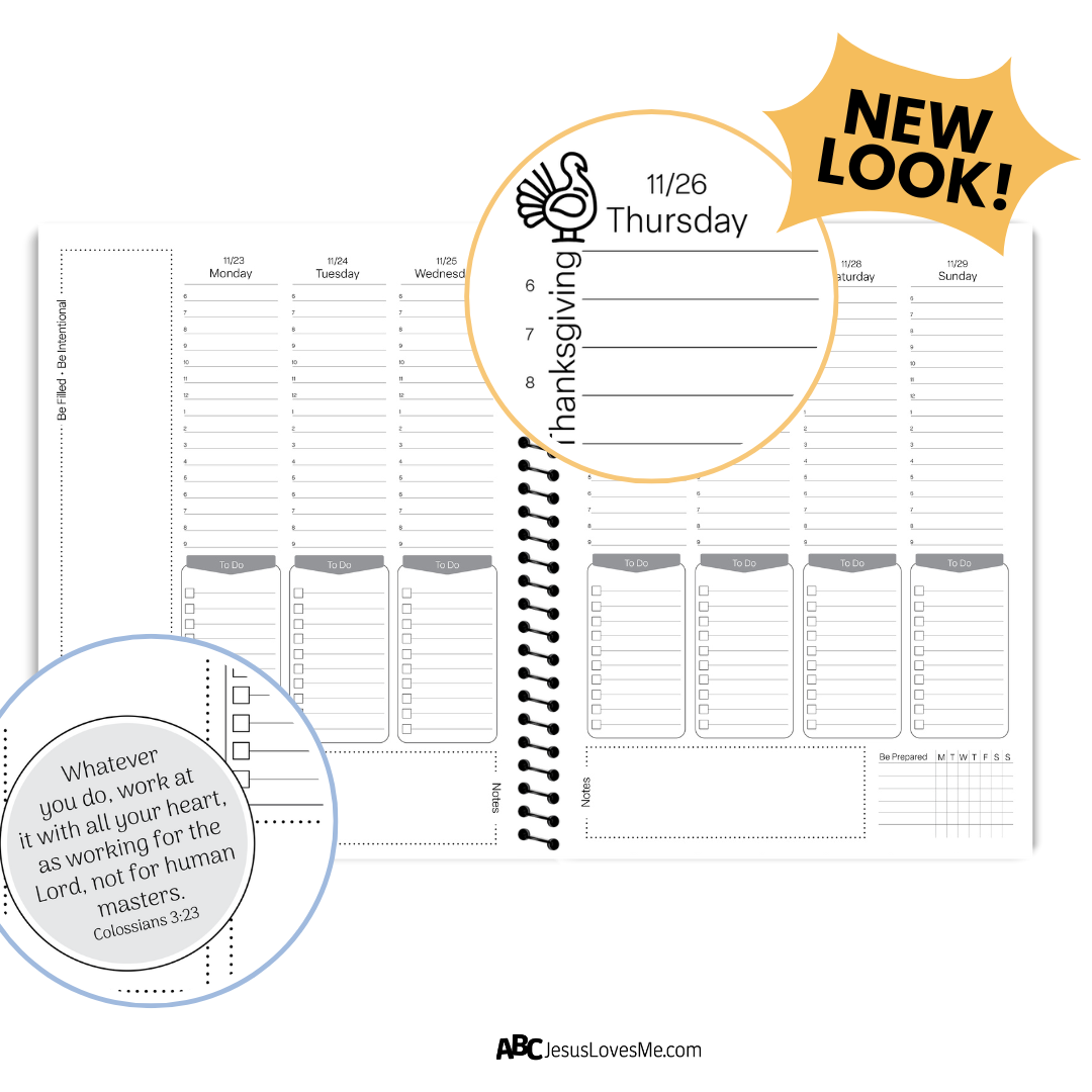 ABCJLM Be Intentional Planner