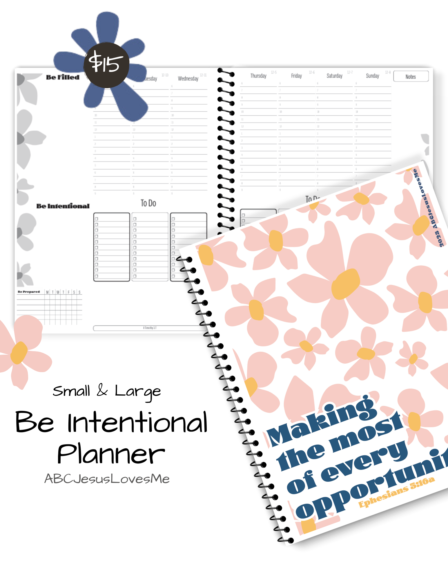 Be Intentional Planner