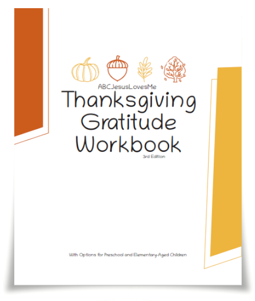 Thanksgiving Gratitude Workbook
